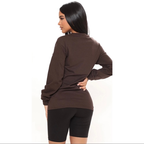 Fashion Nova Uncensored Fuck You Have A Nice Day Long Sleeve Tee NWOT! - Picture 3 of 16